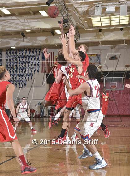 Thumbnail 2 in Cathedral Catholic vs. St. Ignatius (Fr. Barry Christmas Classic) photogallery.