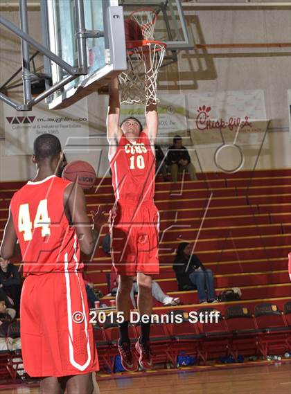 Thumbnail 1 in Cathedral Catholic vs. St. Ignatius (Fr. Barry Christmas Classic) photogallery.