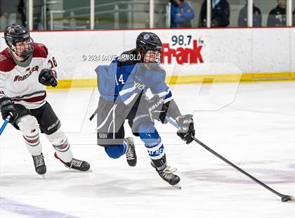 Thumbnail 2 in Worcester Academy @ Berwick Academy (NEPSAC Holt Conference Quarterfinal) photogallery.