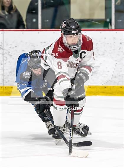 Thumbnail 3 in Worcester Academy @ Berwick Academy (NEPSAC Holt Conference Quarterfinal) photogallery.