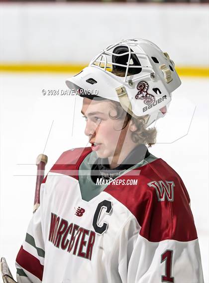 Thumbnail 2 in Worcester Academy @ Berwick Academy (NEPSAC Holt Conference Quarterfinal) photogallery.