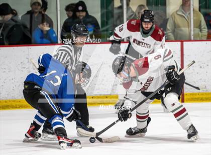 Thumbnail 3 in Worcester Academy @ Berwick Academy (NEPSAC Holt Conference Quarterfinal) photogallery.
