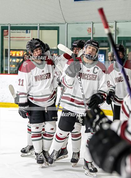 Thumbnail 1 in Worcester Academy @ Berwick Academy (NEPSAC Holt Conference Quarterfinal) photogallery.