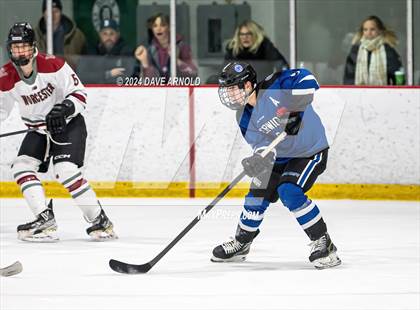 Thumbnail 3 in Worcester Academy @ Berwick Academy (NEPSAC Holt Conference Quarterfinal) photogallery.