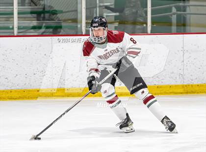 Thumbnail 3 in Worcester Academy @ Berwick Academy (NEPSAC Holt Conference Quarterfinal) photogallery.
