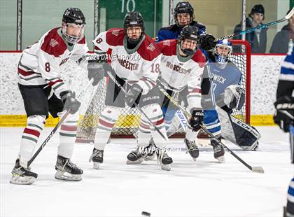 Thumbnail 3 in Worcester Academy @ Berwick Academy (NEPSAC Holt Conference Quarterfinal) photogallery.