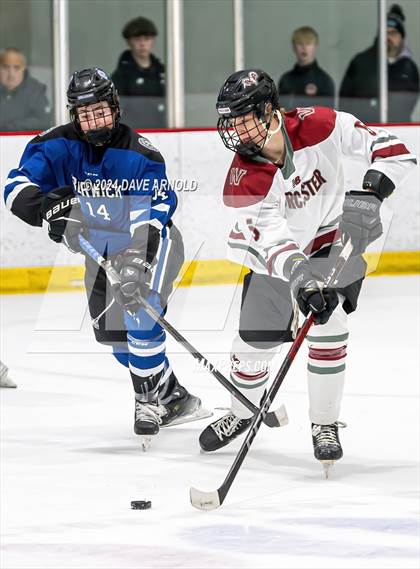 Thumbnail 1 in Worcester Academy @ Berwick Academy (NEPSAC Holt Conference Quarterfinal) photogallery.