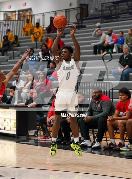Thumbnail 1 in Hammond vs. Fort Wayne North Side (Sneakers for Santa Shootout) photogallery.