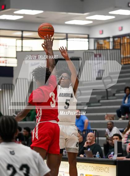 Thumbnail 3 in Hammond vs. Fort Wayne North Side (Sneakers for Santa Shootout) photogallery.