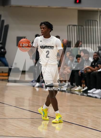 Thumbnail 1 in Hammond vs. Fort Wayne North Side (Sneakers for Santa Shootout) photogallery.