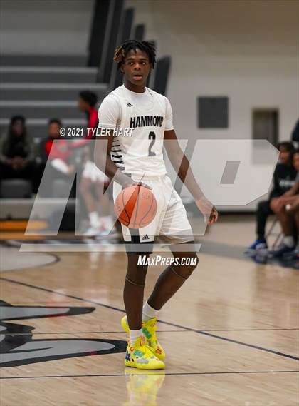 Thumbnail 1 in Hammond vs. Fort Wayne North Side (Sneakers for Santa Shootout) photogallery.