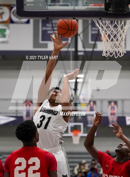 Thumbnail 3 in Hammond vs. Fort Wayne North Side (Sneakers for Santa Shootout) photogallery.