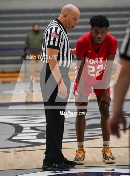 Thumbnail 1 in Hammond vs. Fort Wayne North Side (Sneakers for Santa Shootout) photogallery.