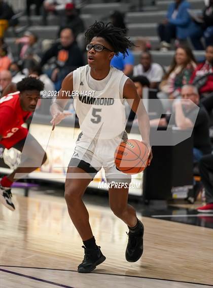 Thumbnail 1 in Hammond vs. Fort Wayne North Side (Sneakers for Santa Shootout) photogallery.
