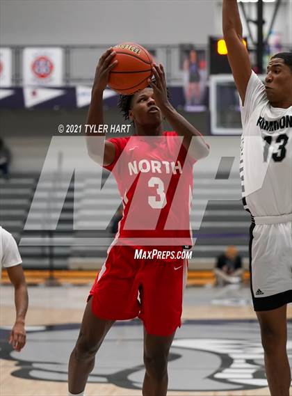 Thumbnail 3 in Hammond vs. Fort Wayne North Side (Sneakers for Santa Shootout) photogallery.