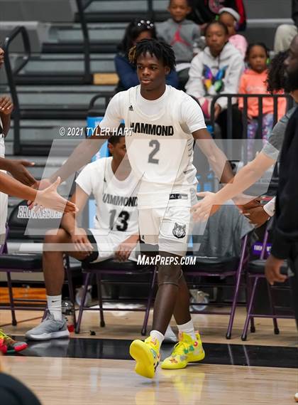 Thumbnail 1 in Hammond vs. Fort Wayne North Side (Sneakers for Santa Shootout) photogallery.
