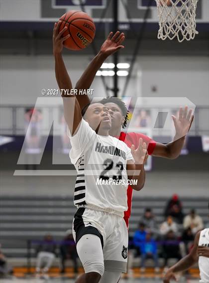 Thumbnail 1 in Hammond vs. Fort Wayne North Side (Sneakers for Santa Shootout) photogallery.