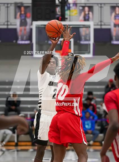 Thumbnail 3 in Hammond vs. Fort Wayne North Side (Sneakers for Santa Shootout) photogallery.