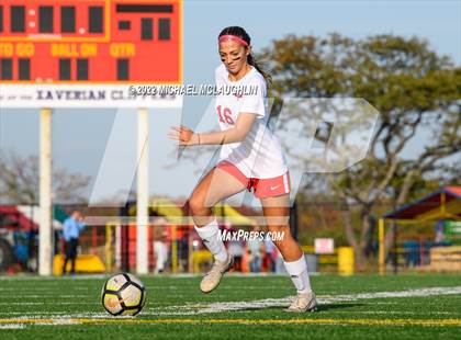 Thumbnail 3 in Monsignor McClancy vs. St. Francis Prep (NYBQCHSAA BQ Tier 1 Round 2) photogallery.