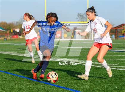 Thumbnail 1 in Monsignor McClancy vs. St. Francis Prep (NYBQCHSAA BQ Tier 1 Round 2) photogallery.