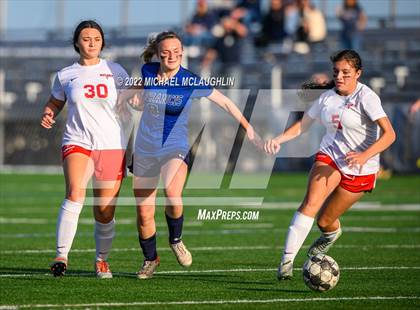 Thumbnail 3 in Monsignor McClancy vs. St. Francis Prep (NYBQCHSAA BQ Tier 1 Round 2) photogallery.