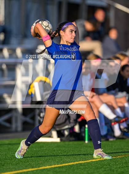 Thumbnail 1 in Monsignor McClancy vs. St. Francis Prep (NYBQCHSAA BQ Tier 1 Round 2) photogallery.