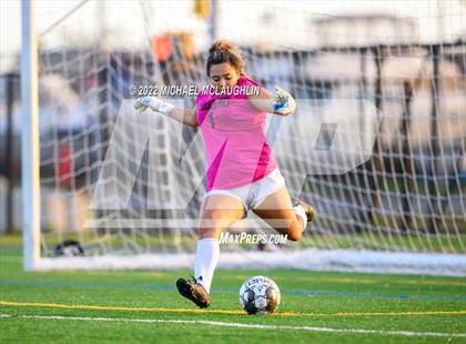 Thumbnail 3 in Monsignor McClancy vs. St. Francis Prep (NYBQCHSAA BQ Tier 1 Round 2) photogallery.