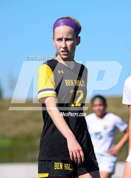 Thumbnail 2 in Ben Holt College Prep Academy vs. Mariposa County (CIF SJS D6 Finals) photogallery.