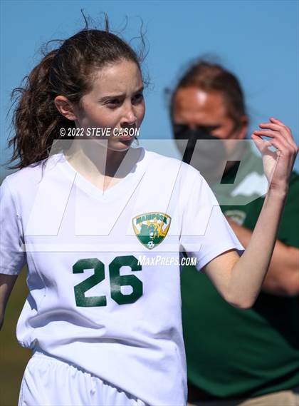 Thumbnail 2 in Ben Holt College Prep Academy vs. Mariposa County (CIF SJS D6 Finals) photogallery.