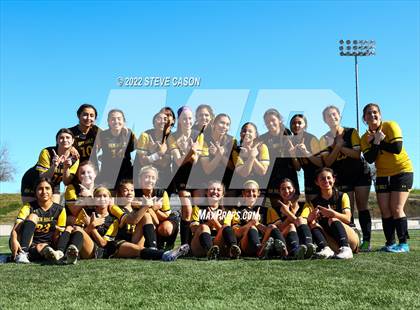Thumbnail 2 in Ben Holt College Prep Academy vs. Mariposa County (CIF SJS D6 Finals) photogallery.