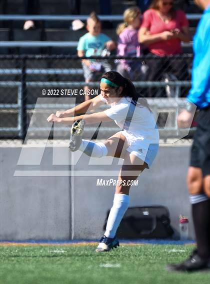 Thumbnail 2 in Ben Holt College Prep Academy vs. Mariposa County (CIF SJS D6 Finals) photogallery.