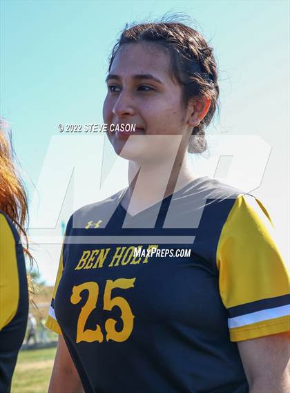 Thumbnail 3 in Ben Holt College Prep Academy vs. Mariposa County (CIF SJS D6 Finals) photogallery.