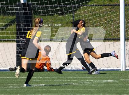 Thumbnail 2 in Ben Holt College Prep Academy vs. Mariposa County (CIF SJS D6 Finals) photogallery.