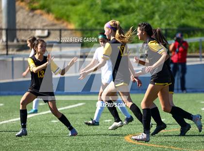 Thumbnail 2 in Ben Holt College Prep Academy vs. Mariposa County (CIF SJS D6 Finals) photogallery.