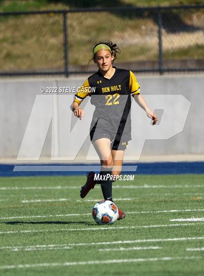 Thumbnail 3 in Ben Holt College Prep Academy vs. Mariposa County (CIF SJS D6 Finals) photogallery.