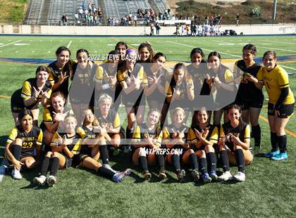 Thumbnail 1 in Ben Holt College Prep Academy vs. Mariposa County (CIF SJS D6 Finals) photogallery.
