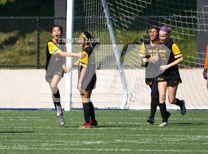 Thumbnail 2 in Ben Holt College Prep Academy vs. Mariposa County (CIF SJS D6 Finals) photogallery.