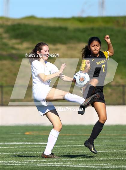 Thumbnail 3 in Ben Holt College Prep Academy vs. Mariposa County (CIF SJS D6 Finals) photogallery.