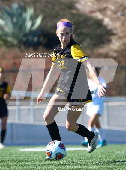 Thumbnail 1 in Ben Holt College Prep Academy vs. Mariposa County (CIF SJS D6 Finals) photogallery.