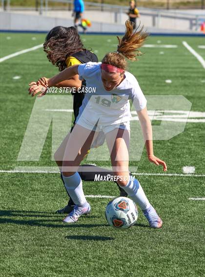 Thumbnail 2 in Ben Holt College Prep Academy vs. Mariposa County (CIF SJS D6 Finals) photogallery.