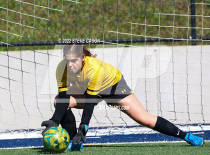 Thumbnail 2 in Ben Holt College Prep Academy vs. Mariposa County (CIF SJS D6 Finals) photogallery.