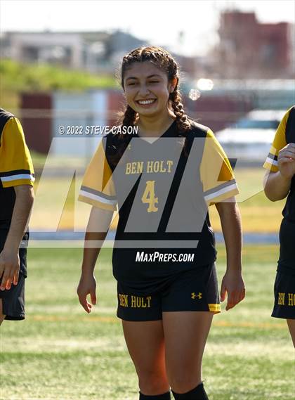 Thumbnail 3 in Ben Holt College Prep Academy vs. Mariposa County (CIF SJS D6 Finals) photogallery.
