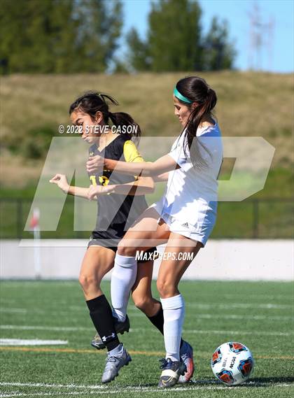 Thumbnail 1 in Ben Holt College Prep Academy vs. Mariposa County (CIF SJS D6 Finals) photogallery.