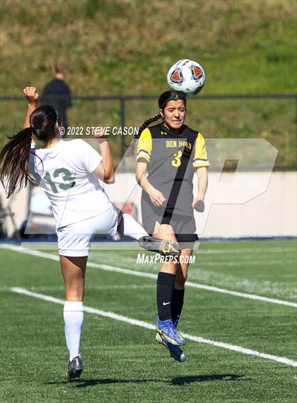 Thumbnail 1 in Ben Holt College Prep Academy vs. Mariposa County (CIF SJS D6 Finals) photogallery.