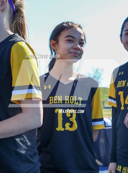 Thumbnail 3 in Ben Holt College Prep Academy vs. Mariposa County (CIF SJS D6 Finals) photogallery.