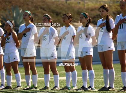Thumbnail 2 in Ben Holt College Prep Academy vs. Mariposa County (CIF SJS D6 Finals) photogallery.
