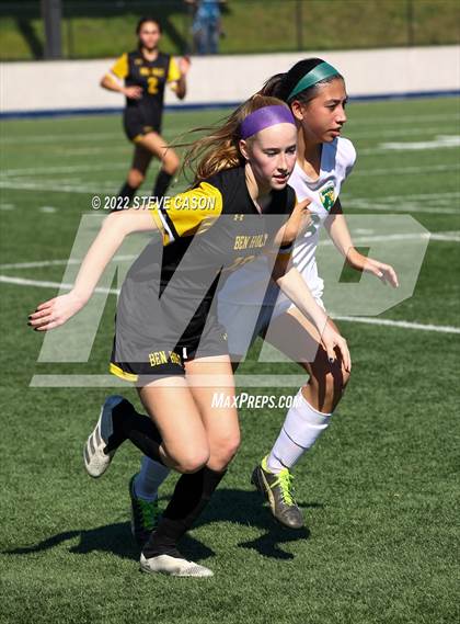 Thumbnail 2 in Ben Holt College Prep Academy vs. Mariposa County (CIF SJS D6 Finals) photogallery.