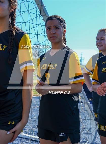 Thumbnail 3 in Ben Holt College Prep Academy vs. Mariposa County (CIF SJS D6 Finals) photogallery.