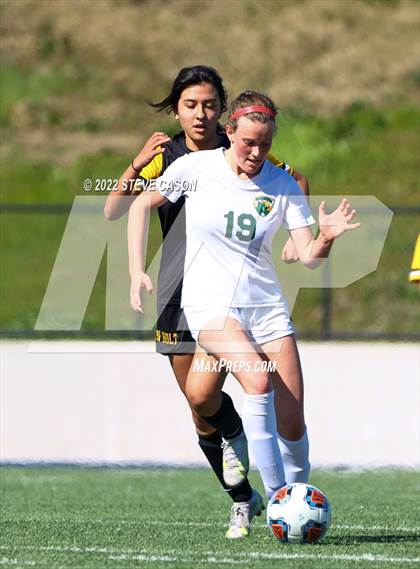 Thumbnail 2 in Ben Holt College Prep Academy vs. Mariposa County (CIF SJS D6 Finals) photogallery.
