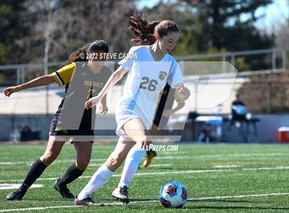 Thumbnail 2 in Ben Holt College Prep Academy vs. Mariposa County (CIF SJS D6 Finals) photogallery.